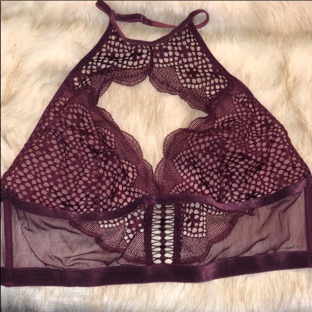 Victoria’s Secret Burgundy Lingerie Set
